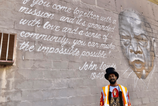 Birmingham’s Newest Mural Honors Civil Rights Icon, John Lewis
