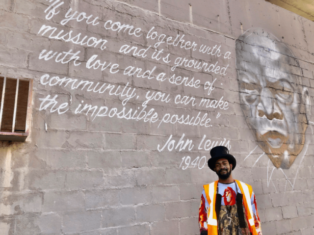 Birmingham’s Newest Mural Honors Civil Rights Icon, John Lewis