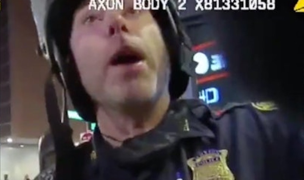 Body Cam Catches Boston Cop Bragging About Running Over Black Lives Matter Protestors