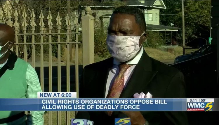 Memphis civil rights organizations oppose bill allowing use of deadly force - WMC