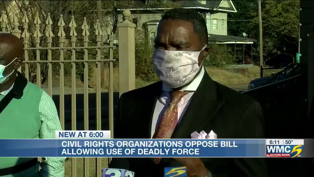 Memphis civil rights organizations oppose bill allowing use of deadly force - WMC
