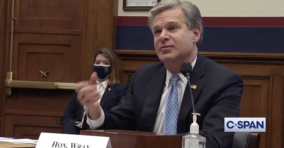 Trump Hasn't Fired FBI Director Chris Wray Yet Because WH Counsel 'Strongly' Warned It Could Put Him in Legal Jeopardy