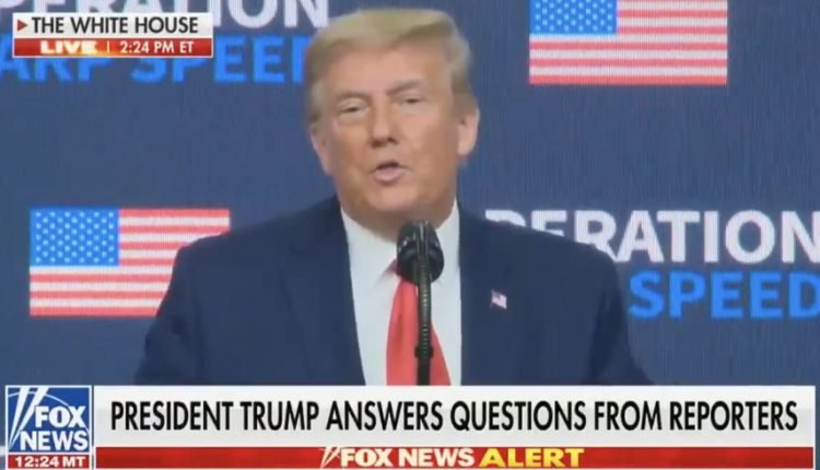 Trump Says It's 'Terrific' That 15 Percent of Americans Have Contracted COVID-19