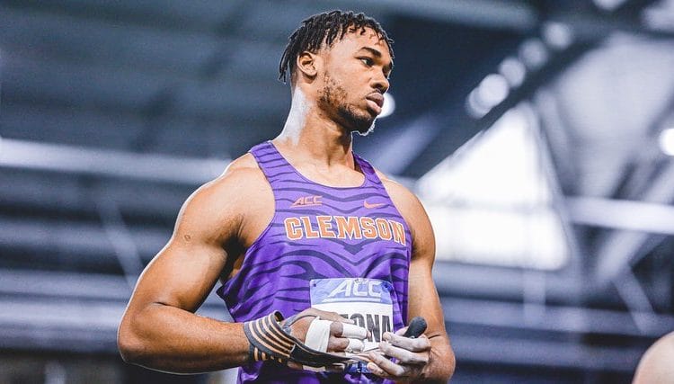 Clemson University Track & Field Athlete 2020