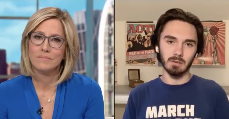 David Hogg Says He 'Absolutely' Felt Marjorie Taylor Greene was Threatening Him Saying 'I Carry a Gun'