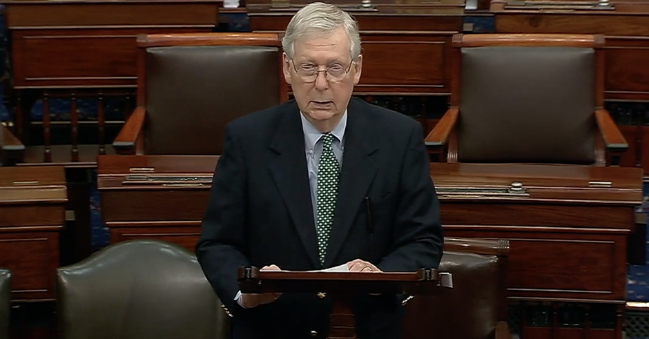Dems Blast McConnell for Threatening to Filibuster Power Sharing Agreement – So GOP Can Block All Democratic Votes