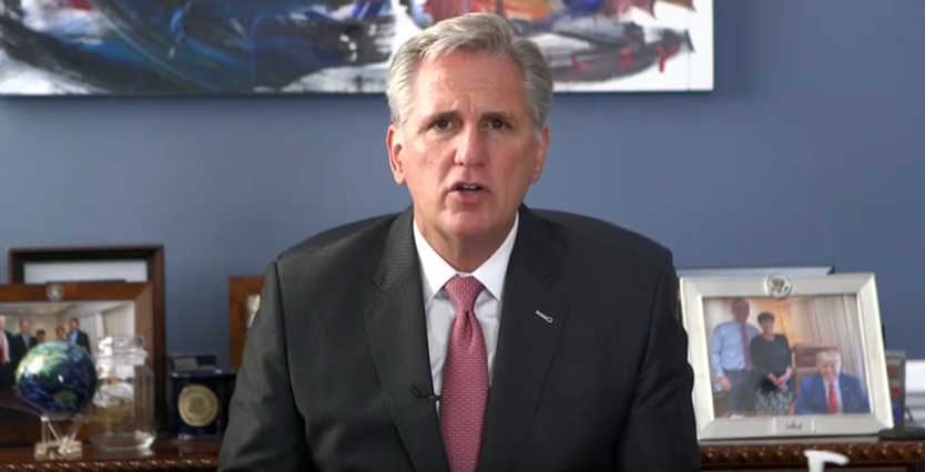 GOP Leader Kevin McCarthy Says “Everyone” Is to Blame for Capitol Riots