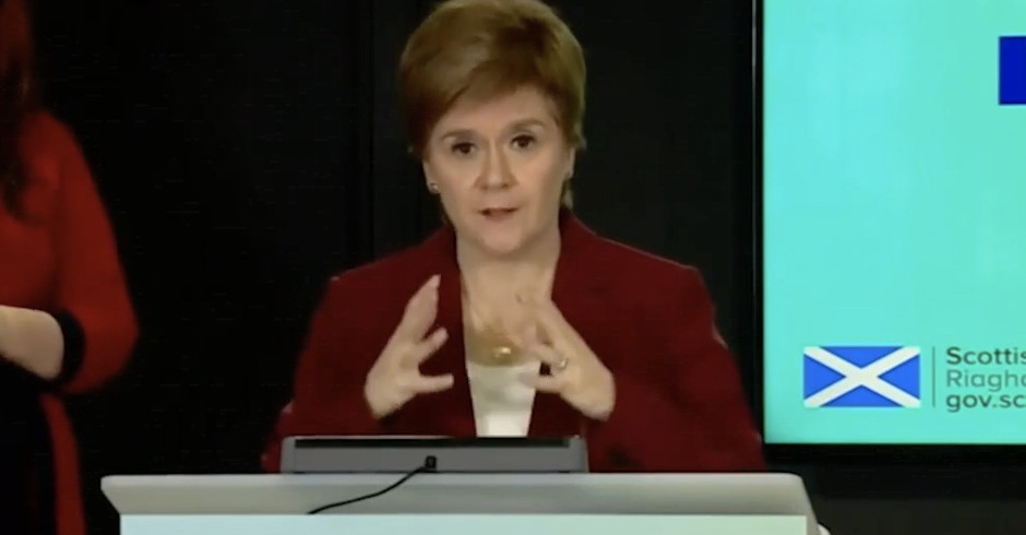 Head of Scottish Gov't. Smacks Down Trump Fleeing to Her Country Before Inauguration