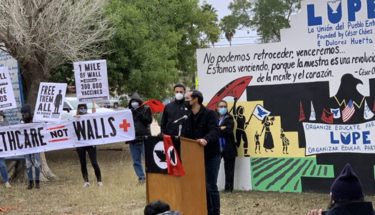 Julian Castro joins civil rights group in rally against Trump visit to South Texas