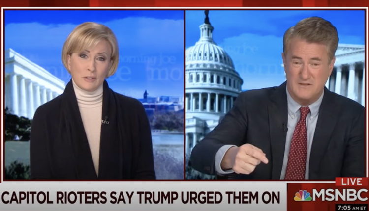 Morning Joe Pinpoints Damning Evidence Against Trump in Capitol Riot