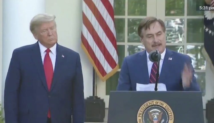 My Pillow CEO in Off-the-Rails Interview Says Twitter Was 'Running' His Account After Suspending Him