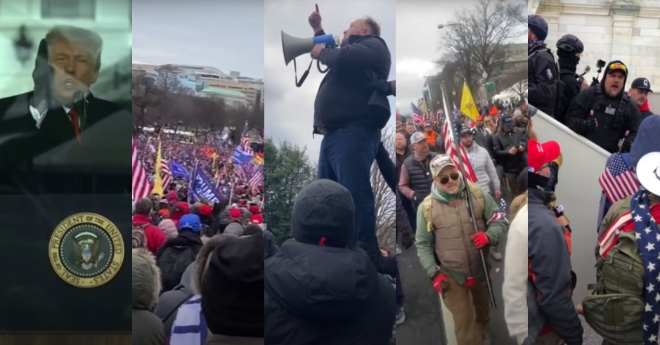New Video Reveals Damning Evidence of How Trump's Speech – in Real Time – Incited the Capitol Insurrection
