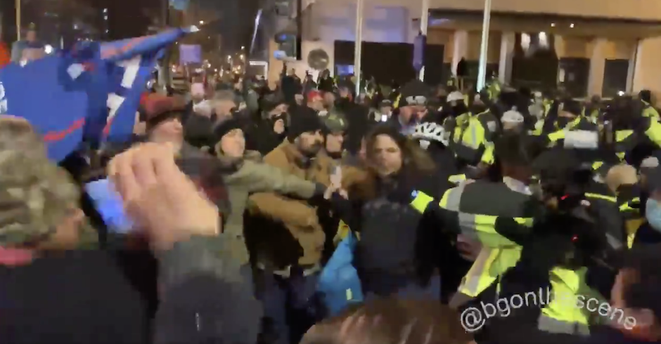 Pro-Trump Protesters Assault, Threaten D.C. Police On Eve of 'Save America' Rally (VIDEO)