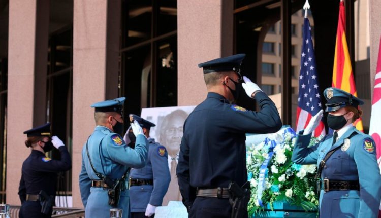 Racist slurs interrupt funeral for Phoenix civil rights icon