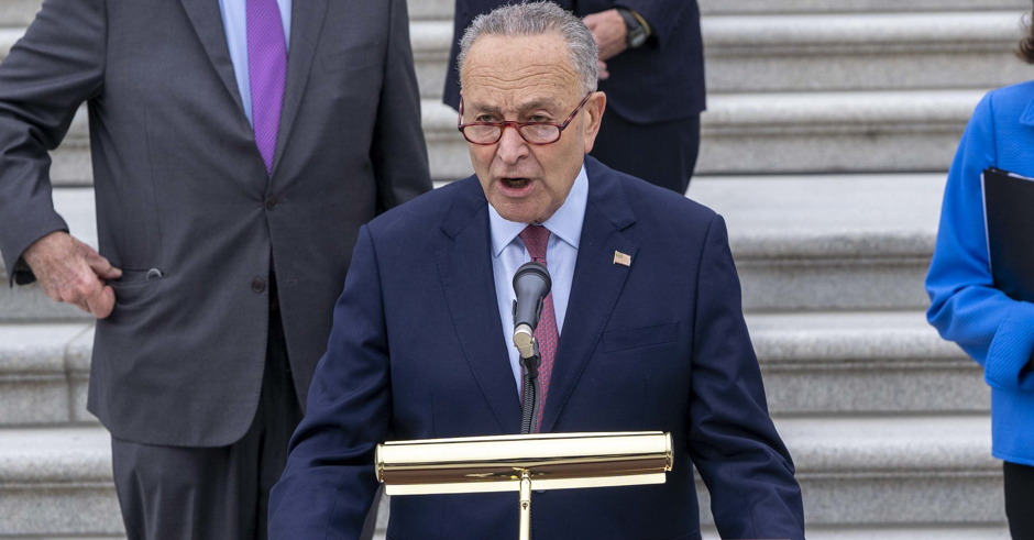 Schumer Unleashes 'Huge Anger' on McConnell Who Is Still Obstructing Senate Democrats
