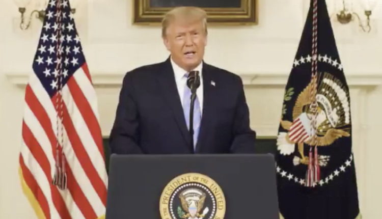 Trump Finally Concedes After Months of Dangerous Lies – Condemns Violence But Takes No Responsibility