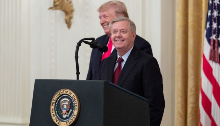 Trump Suffers Major Rebuke With First Veto Override – but Lindsey Graham Is Nowhere to Be Found