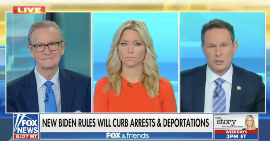 'Fox & Friends' Furious ICE Isn't Deporting as Many 'Hoodlums Who Are Nesting Somewhere'