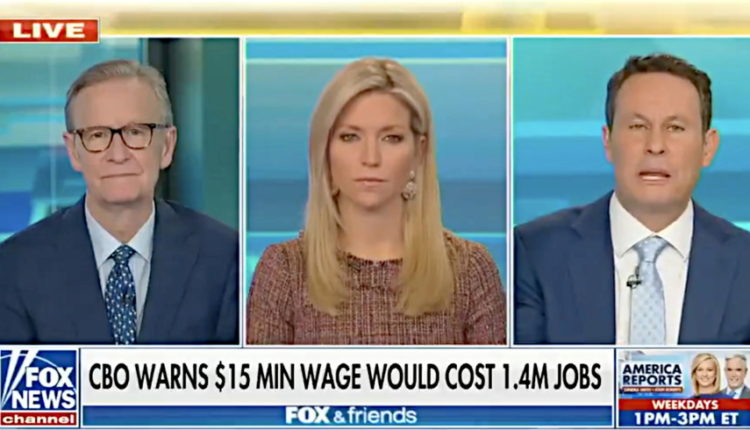 Fox & Friends Host Argues Against $15 Minimum Wage Because 'People Should Fall in Love With the Free Market Again'