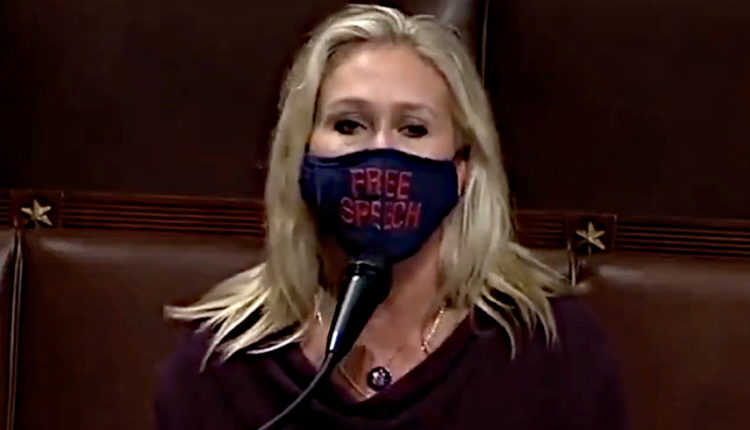 House Strips Marjorie Taylor Greene of Committee Assignments Over Extremist Statements and Behaviors