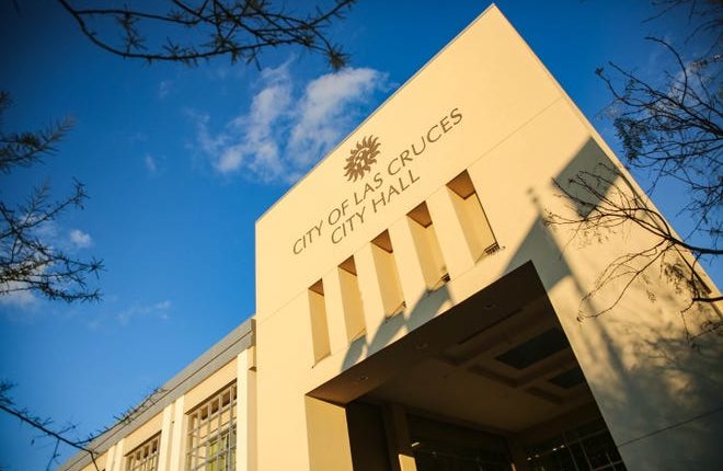 Las Cruces Town Hall is pictured on Thursday 10 December 2020.
