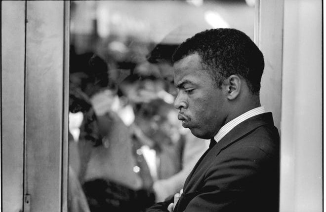 John Lewis in Nashville, Tennessee, in 1963.
