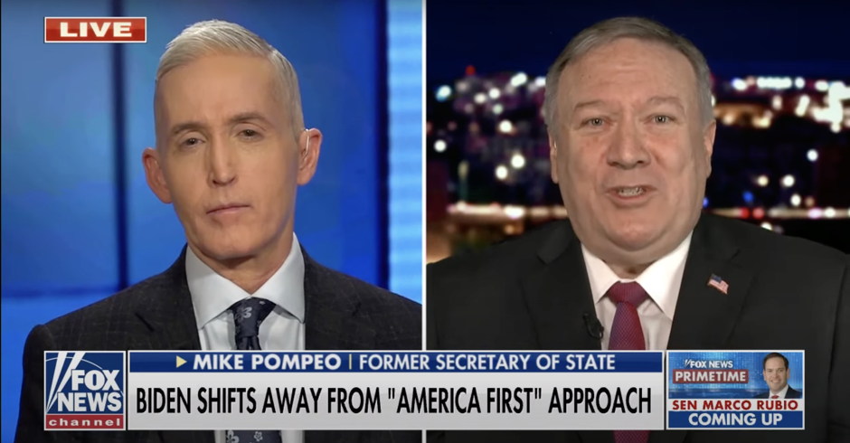 Pompeo Decimated for Criticizing Biden Foreign Policy