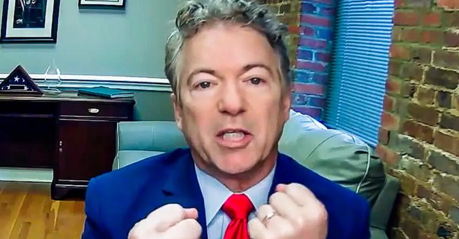 Rand Paul Smears 4 Black Democrats to Evade Question on Impeachment Trial Witnesses