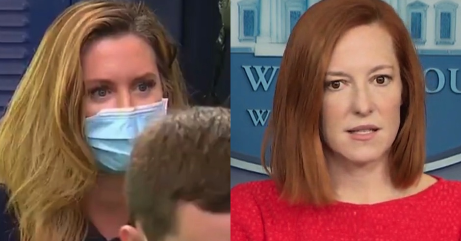 Reporter Roasted for Trying to Equate January 6 Insurrection Terrorists With 'Antifa' in White House Press Briefing