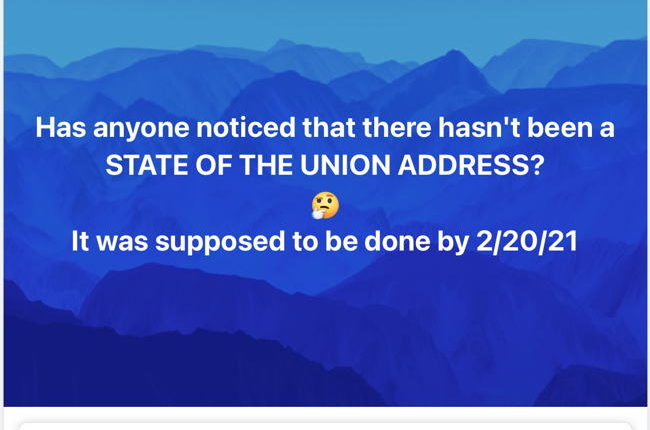 Right Wingers Outraged Biden Hasn't Delivered SOTU – Claim It Was Required by Feb. 20 – Capitol Police Issue Warning