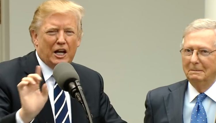 Trump Mocked After Issuing Vicious Attack on McConnell in Effort to Advertise His New PAC