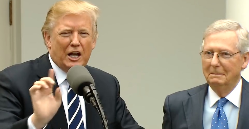 Trump Mocked After Issuing Vicious Attack on McConnell in Effort to Advertise His New PAC