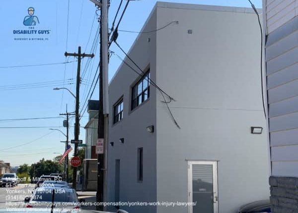 Street view of Yonker's workers