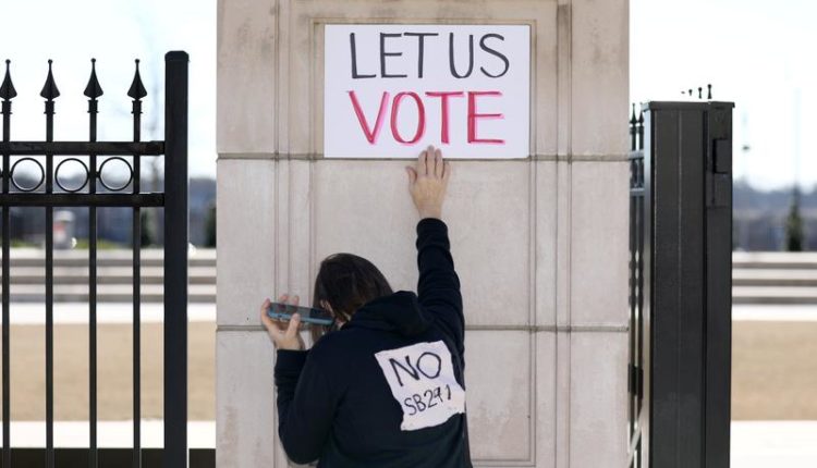 Civil rights groups urge companies to join fight against Georgia voting restrictions