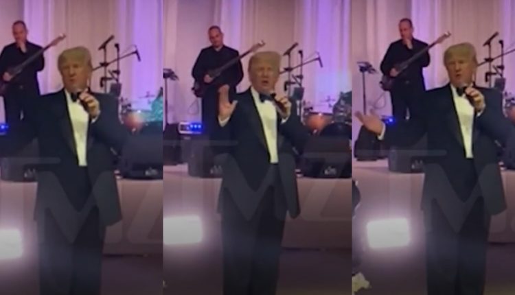 Donald Trump Hijacks Mar-a-Lago Wedding Reception to Rant About Biden