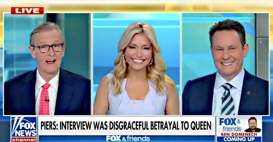 Fox & Friends 'Tone Deaf' Hosts Scorched for Ignoring Racism in Meghan and Harry Story