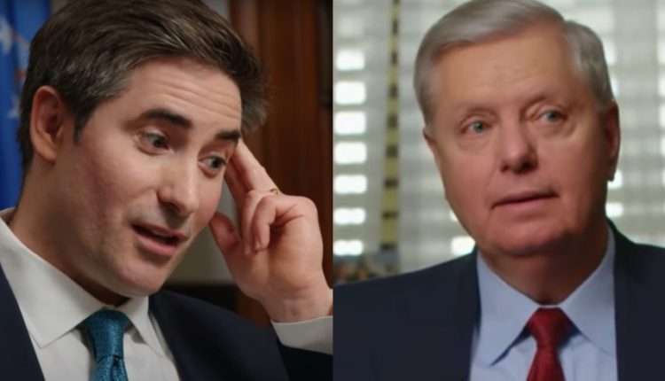 Lindsey Graham Gives Bizarre Interview to Axios Reporter Who's Forced to Ask 'You Don't Really Believe That Do You?'