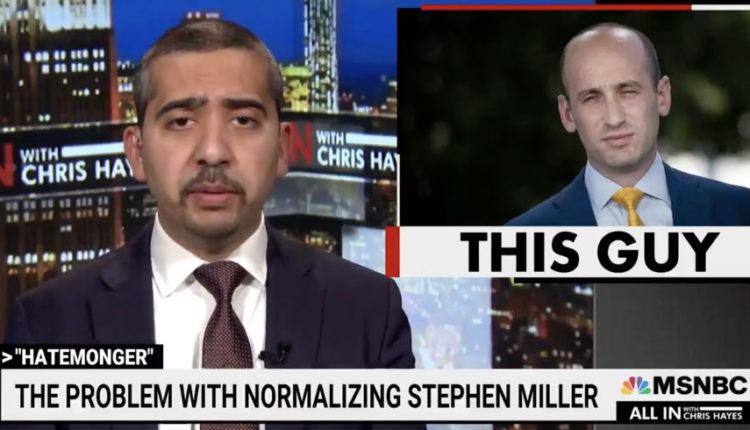 MSNBC Host Blasts 'Normalization' of 'Spreader of White Nationalist Propaganda' Stephen Miller