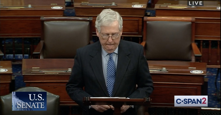 McConnell Mocked for Threatening to Go 'Scorched Earth' if Dems Kill Filibuster