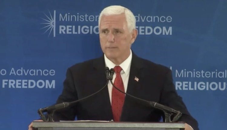 Mike Pence Chooses Right Wing Religious Org Tied to Anti-LGBTQ Hate Group to Host His First Post-VP Speech