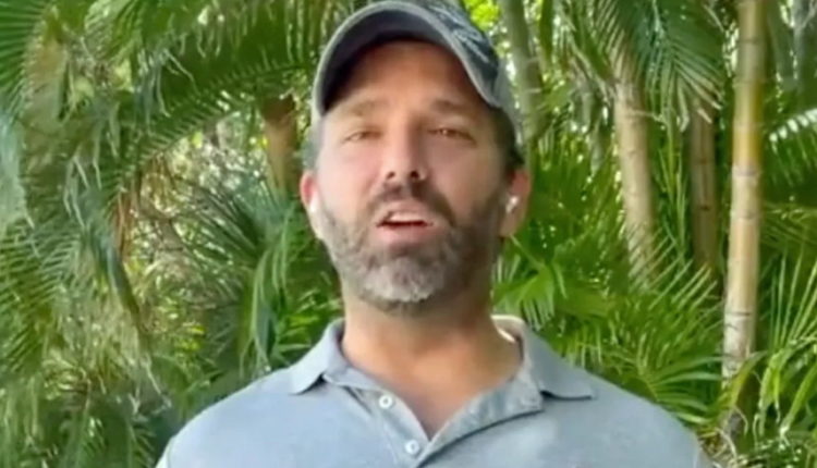Trump Jr. Pushes Conspiracy Theory the U.S. Military Is 'Literally Attacking American Civilians'