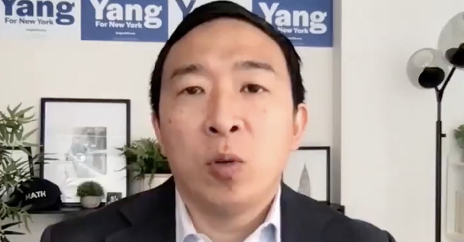 Andrew Yang Tried to Get an LGBTQ Group's Endorsement So He Talked About Wanting to Visit a Lesbian Bar: NYT