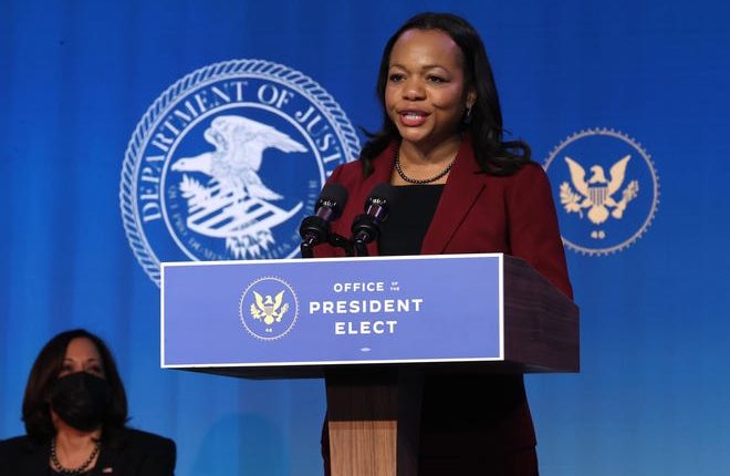 Kristen Clarke, president of the Lawyers' Committee on Civil Rights Under the Law, says the Biden administration must reverse 