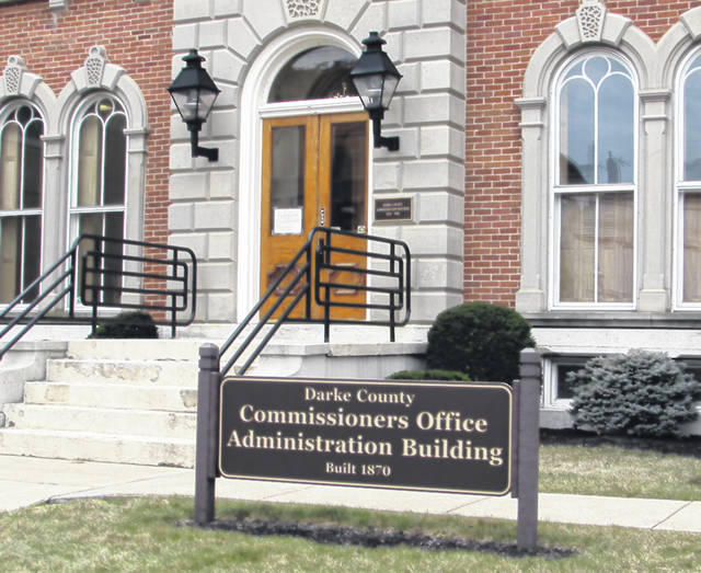 The Darke County Board of Commissioners met Wednesday afternoon to discuss the county's outstanding debts and to renew the county's employee compensation plan.