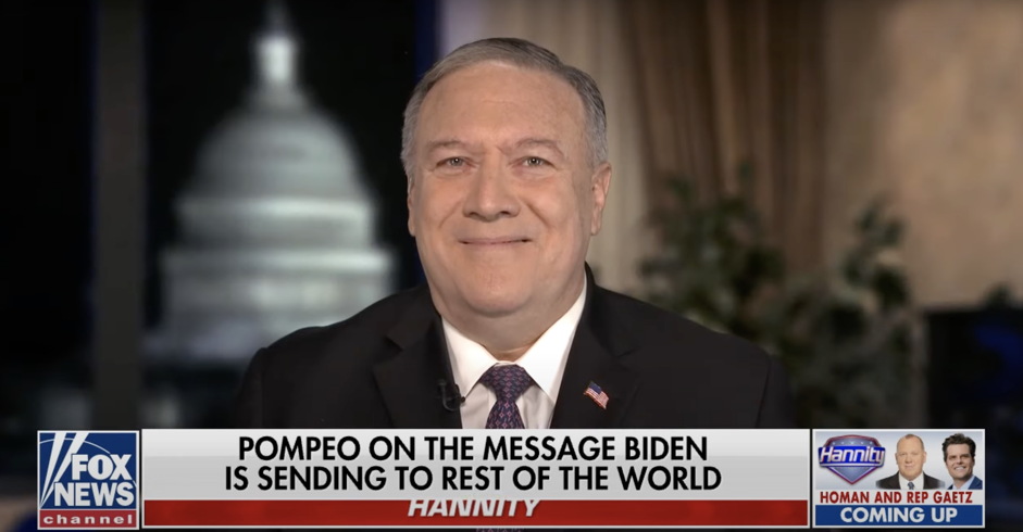 Fox News Hires Mike Pompeo, a Likely 2024 Presidential Candidate