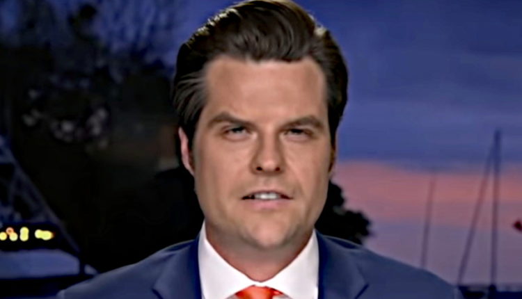 Gaetz Slammed With 'Four Pinocchios' for Claim Records Prove He Didn't Travel With 17-Year Old