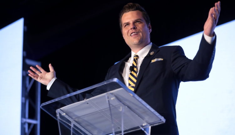 Gaetz Slammed for Pushing Drug Testing of Welfare Recipients Amid Allegation He Took Ecstasy