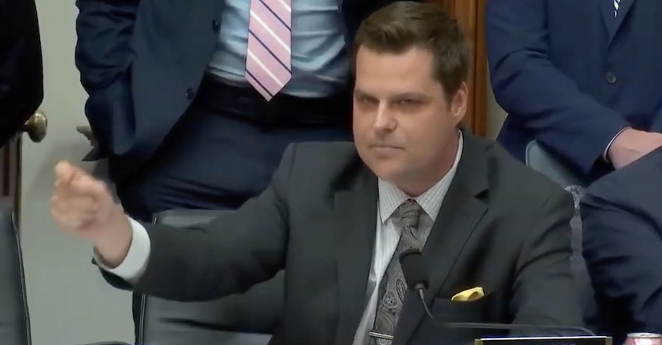 Gaetz’s Communications Director Quits ‘Out of Principle’