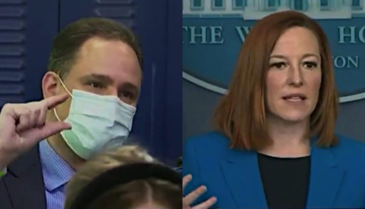 Jen Psaki Smacks Down CBN Reporter Who Asked What Biden Not Meeting With House Minority Leader Says 'About Unity?'