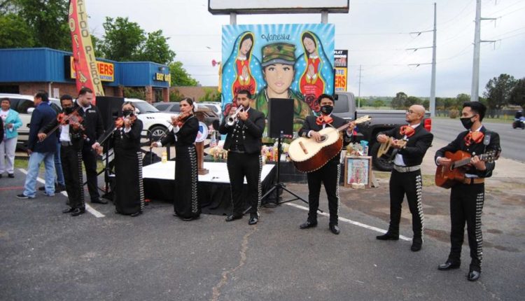 Local civil rights organizations and residents gather to honor Vanessa Guillen | Local News